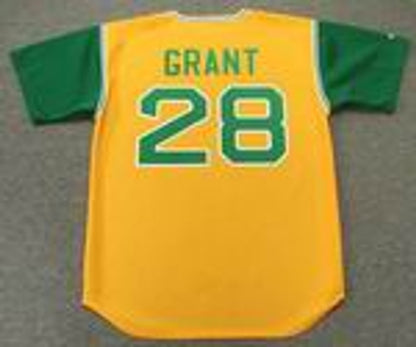 Jim Mudcat Grant Oakland Athletics 1969 Baseball jersey retro stitched fan gear RTJ00586