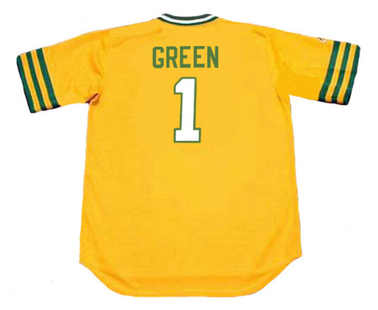 Dick Green Oakland Athletics 1972 Baseball jersey retro stitched fan gear RTJ01142