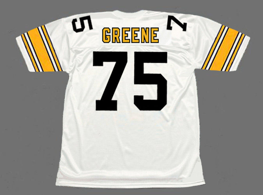 Pittsburgh Steelers Joe Greene 1975 Away Throwback Football Jersey product image