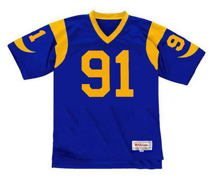 Los Angeles Rams Kevin Greene 1989 Throwback Football Jersey product image