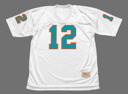 Miami Dolphins Bob Griese 1972 Throwback Football Jersey product image