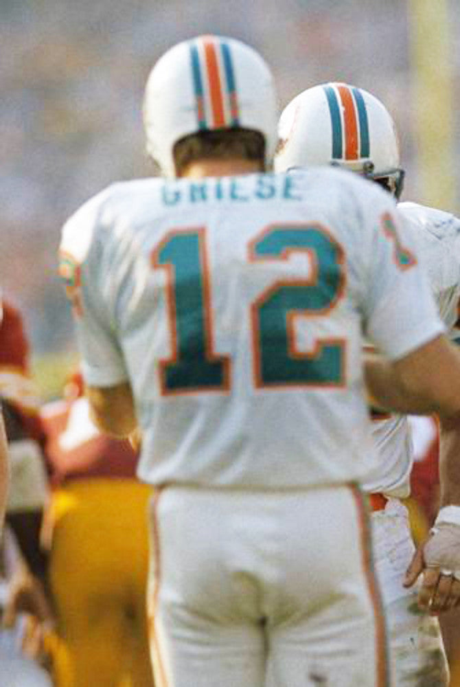 Miami Dolphins Bob Griese 1972 Throwback Football Jersey product image