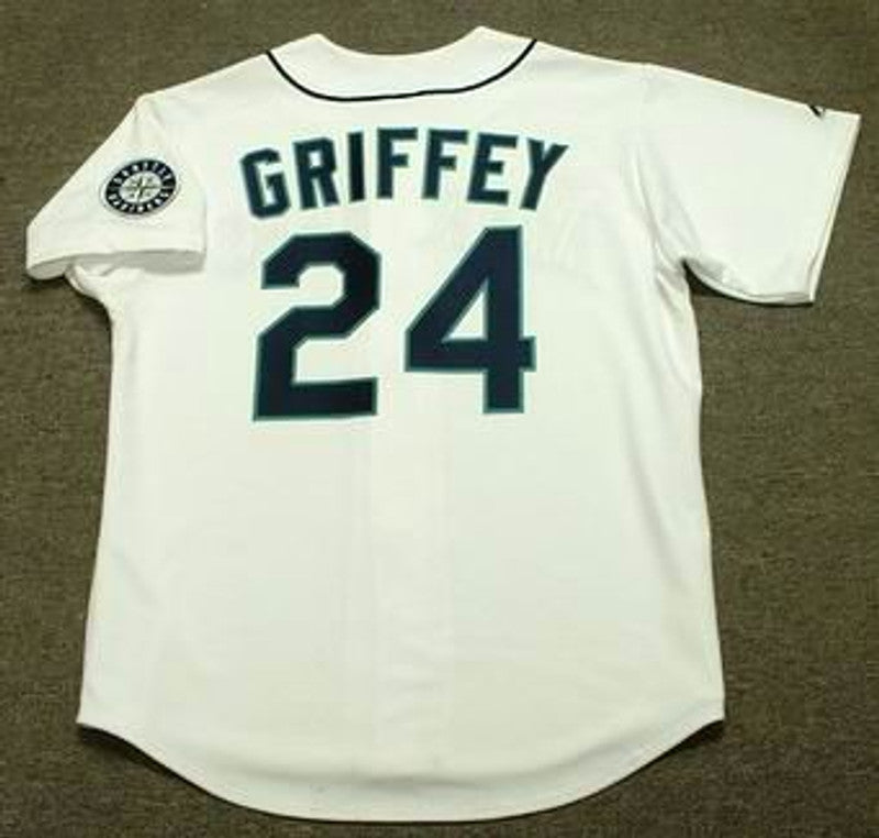 KGJ SM . 1997 Home Throwback Baseball Stitched Jersey, Vintage Baseball Jersey, Retro Sewn Jersey