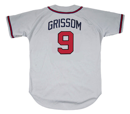 Marquis Grissom Atlanta Braves 1995 Baseball jersey retro stitched fan gear RTJ00014