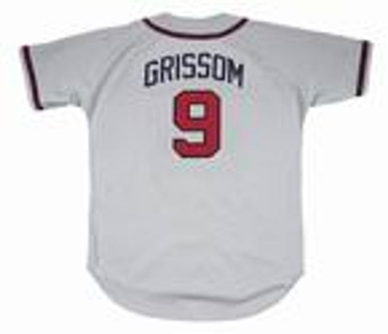 Marquis Grissom Atlanta Braves 1995 Baseball jersey retro stitched fan gear RTJ00014
