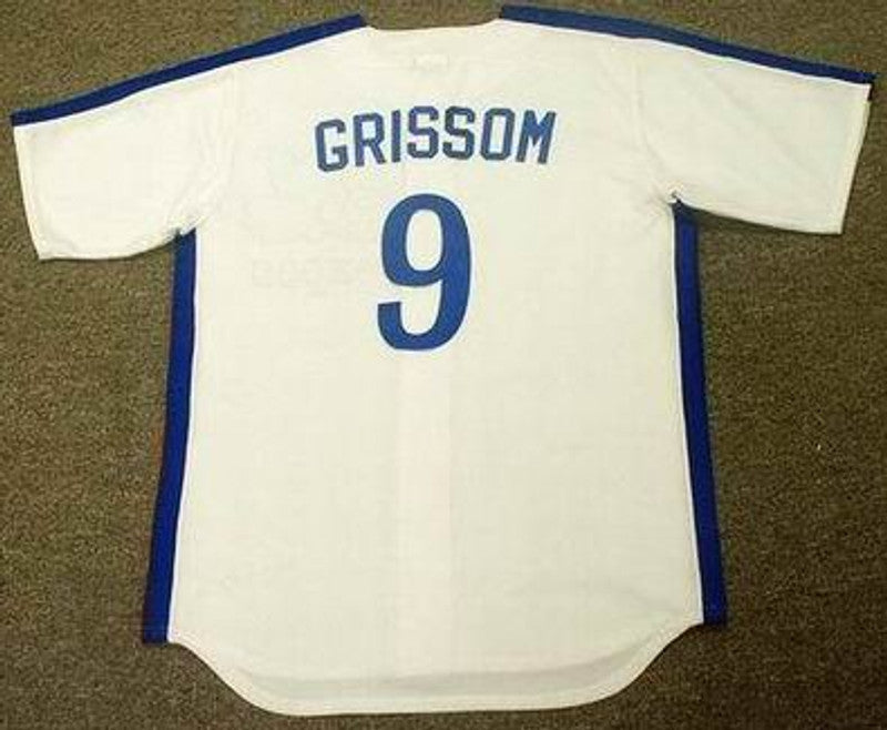Marquis Grissom Montreal Expos 1991 Baseball jersey retro stitched fan gear RTJ00012