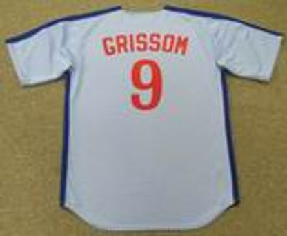 Marquis Grissom Montreal Expos 1991 Baseball jersey retro stitched fan gear RTJ00013