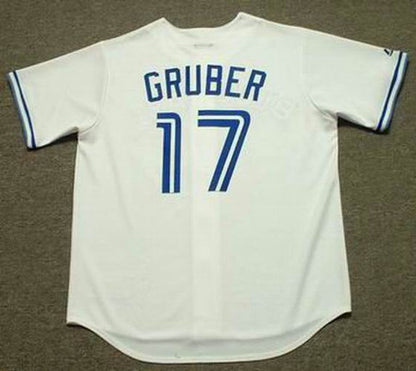 Kelly Gruber Toronto Blue Jays 1992 Baseball jersey retro stitched fan gear RTJ00281