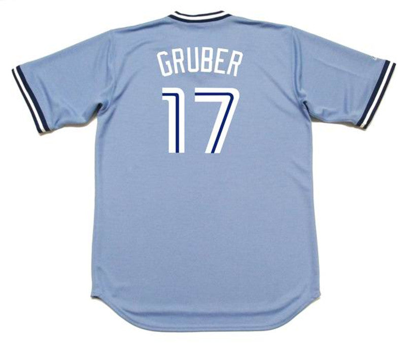 Kelly Gruber Toronto Blue Jays 1988 Baseball jersey retro stitched fan gear RTJ00282
