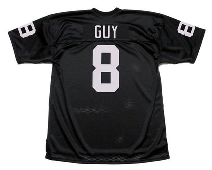 Oakland Raiders Ray Guy 1976 Home Throwback Football Jersey product image