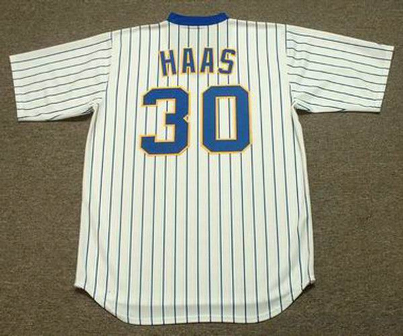 MH MB Milwaukee 1982 Cooperstown Throwback Home Stitched Jersey, Vintage Baseball Jersey, Retro Sewn Jersey