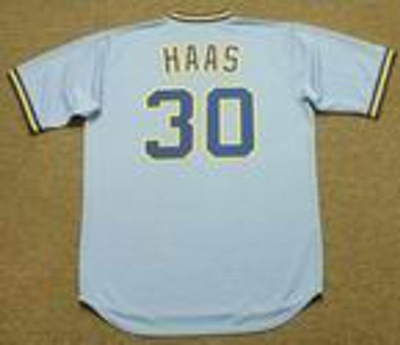 MH MB Milwaukee 1982 Cooperstown Throwback Away Stitched Jersey, Vintage Baseball Jersey, Retro Sewn Jersey