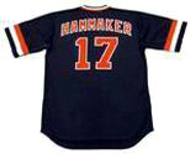 AH SFG 1982 Cooperstown Away Baseball Stitched Jersey, Vintage Baseball Jersey, Retro Sewn Jersey