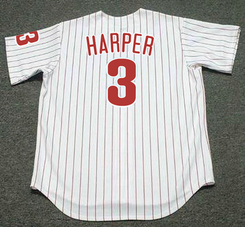 Bryce Harper Philadelphia Phillies Baseball jersey retro stitched fan gear RTJ01590