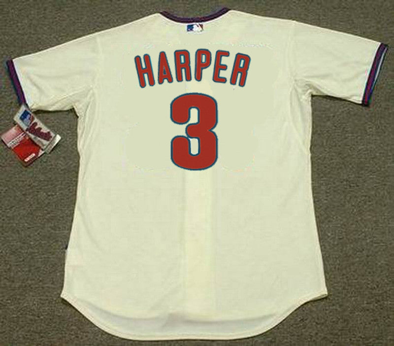 Bryce Harper Philadelphia Phillies Baseball jersey retro stitched fan gear RTJ01589