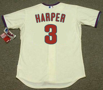 Bryce Harper Philadelphia Phillies Baseball jersey retro stitched fan gear RTJ01589