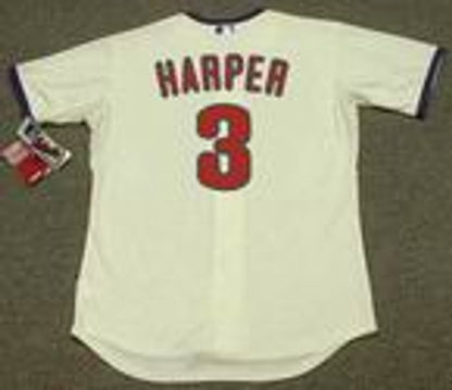 Bryce Harper Philadelphia Phillies Baseball jersey retro stitched fan gear RTJ01589