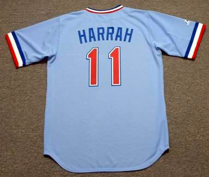 TH TR 1970s Cooperstown Throwback Baseball Stitched Jersey, Vintage Baseball Jersey, Retro Sewn Jersey
