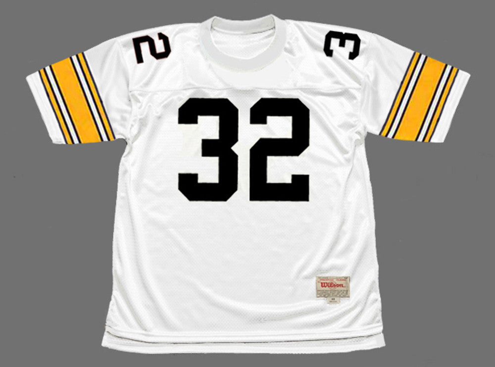 Pittsburgh Steelers Franco Harris 1975 Away Throwback Football Jersey product image