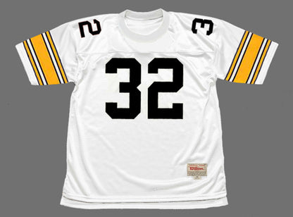 Pittsburgh Steelers Franco Harris 1975 Away Throwback Football Jersey product image