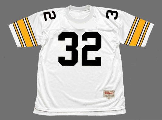 Pittsburgh Steelers Franco Harris 1975 Away Throwback Football Jersey product image