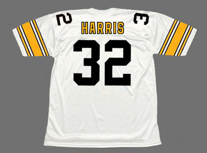 Pittsburgh Steelers Franco Harris 1975 Away Throwback Football Jersey product image