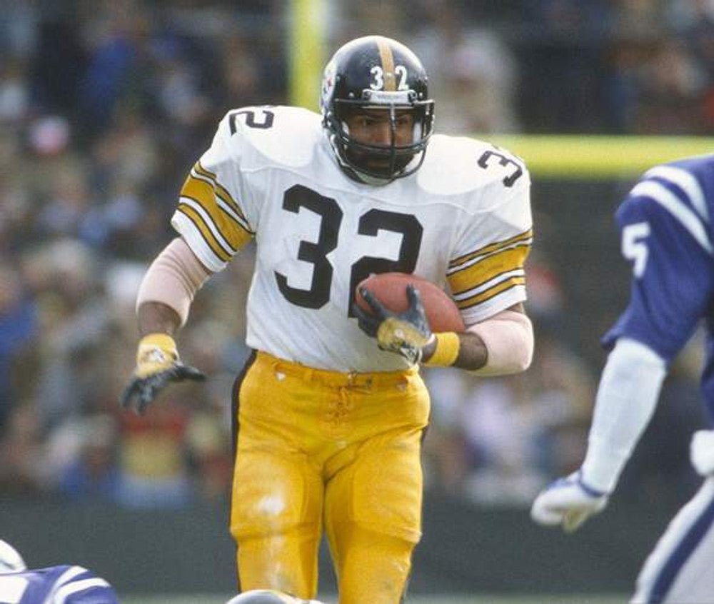Pittsburgh Steelers Franco Harris 1975 Away Throwback Football Jersey product image