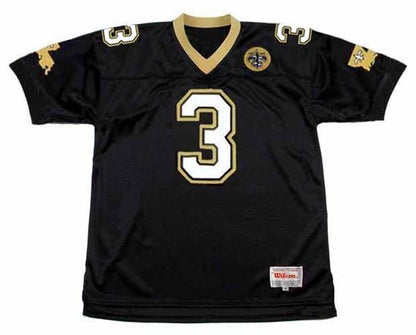 New Orleans Saints Bobby Hebert 1991 Home Throwback Football Jersey product image