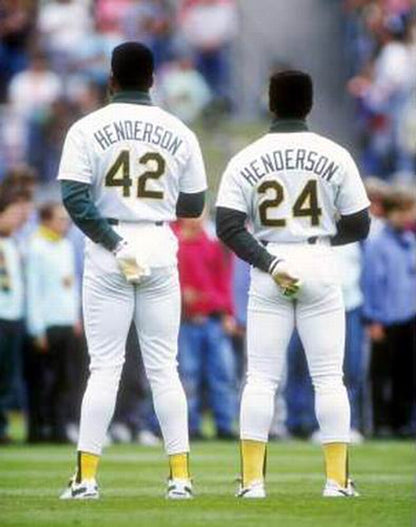 Dave Henderson Oakland Athletics 1989 Baseball jersey retro stitched fan gear RTJ01278