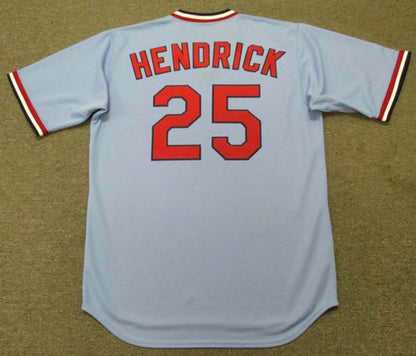 George Hendrick St. Louis Cardinals 1982 Baseball jersey retro stitched fan gear RTJ00840