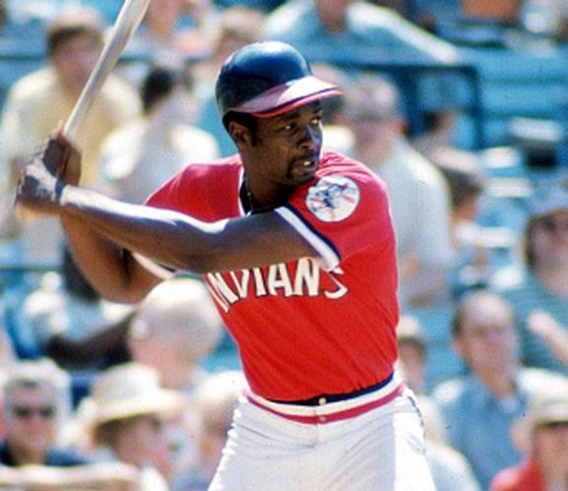 George Hendrick Cleveland Indians 1975 Baseball jersey retro stitched fan gear RTJ00842
