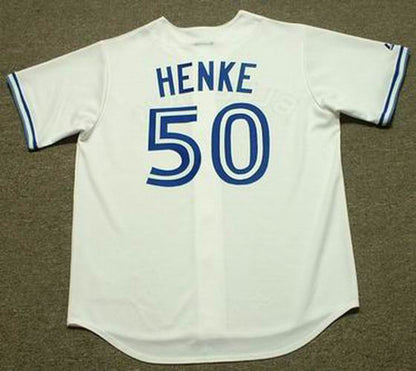 Vintage Baseball Jersey 1992 Home Stitched Vintage Blue Jersey product image