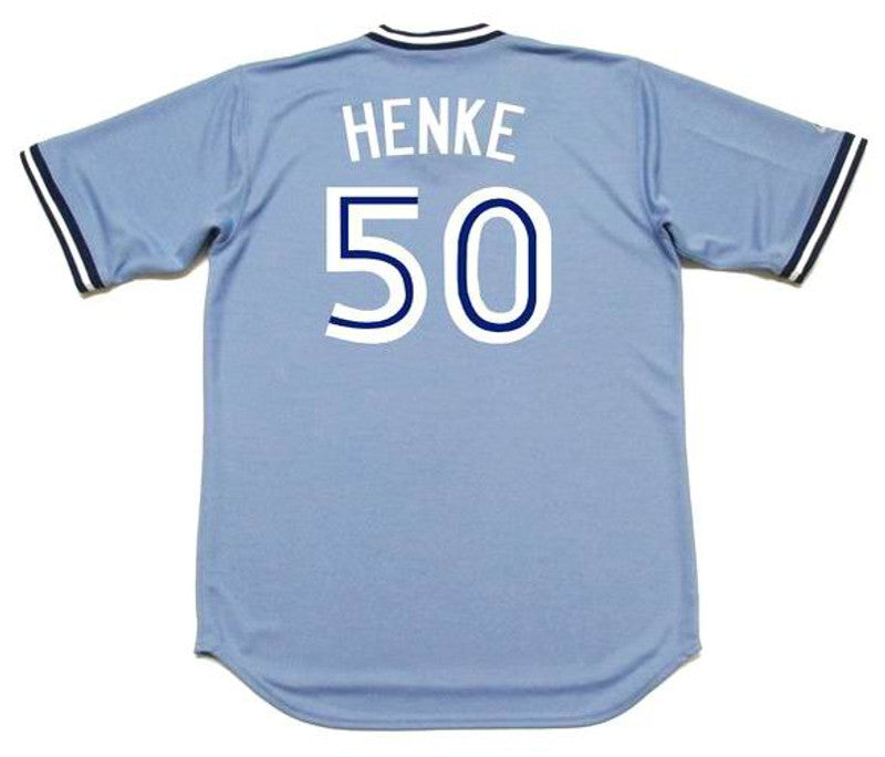 Vintage Baseball Jersey 1987 Away Stitched Vintage Blue Jersey product image