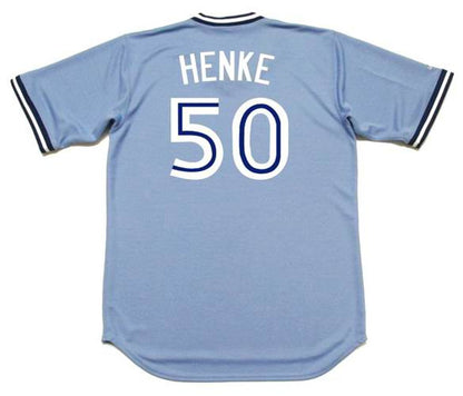 Vintage Baseball Jersey 1987 Away Stitched Vintage Blue Jersey product image