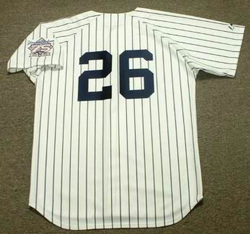 OH NYY 1998 Cooperstown Home Stitched Jersey, Vintage Baseball Jersey, Retro Sewn Jersey