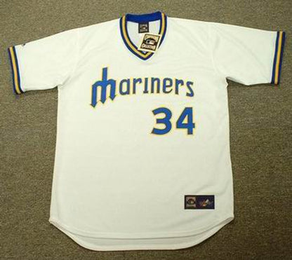 Felix Hernandez Seattle Mariners Baseball jersey retro stitched fan gear RTJ00984