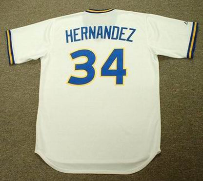 Felix Hernandez Seattle Mariners Baseball jersey retro stitched fan gear RTJ00984