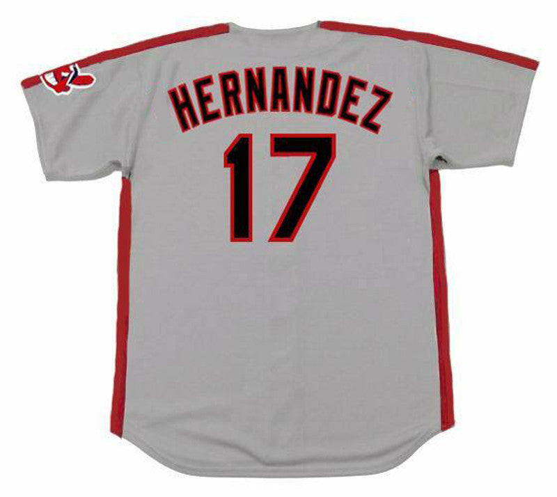 Keith Hernandez Cleveland Indians 1990 Baseball jersey retro stitched fan gear RTJ00289