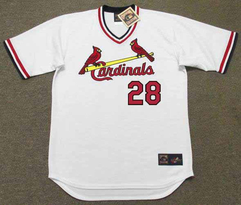 TH SLC 1982 Home Throwback Baseball Stitched Jersey, Vintage Baseball Jersey, Retro Sewn Jersey