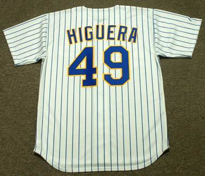 TH MB Milwaukee 1990 Cooperstown Home Stitched Jersey, Vintage Baseball Jersey, Retro Sewn Jersey