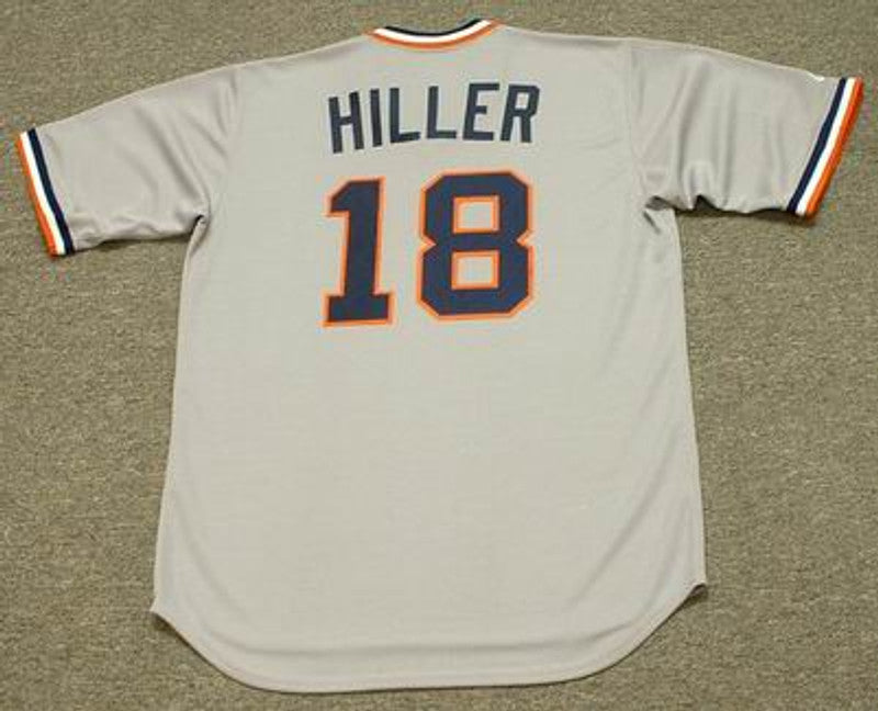 John Hiller Detroit Tigers 1978 Baseball jersey retro stitched fan gear RTJ00426