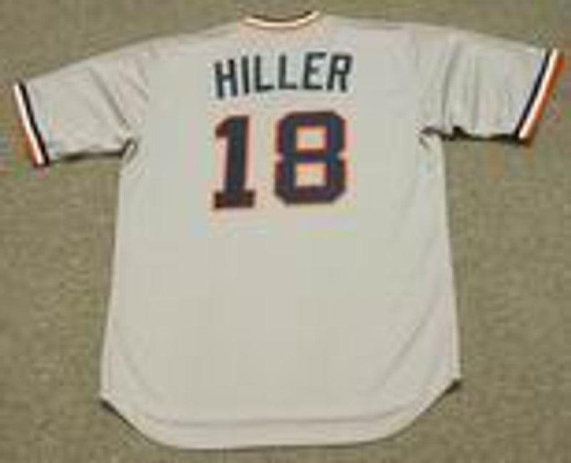 John Hiller Detroit Tigers 1978 Baseball jersey retro stitched fan gear RTJ00426