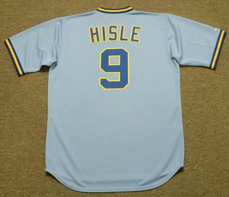 Larry Hisle Milwaukee Brewers 1982 Baseball jersey retro stitched fan gear RTJ00154