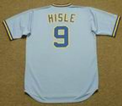 Larry Hisle Milwaukee Brewers 1982 Baseball jersey retro stitched fan gear RTJ00154