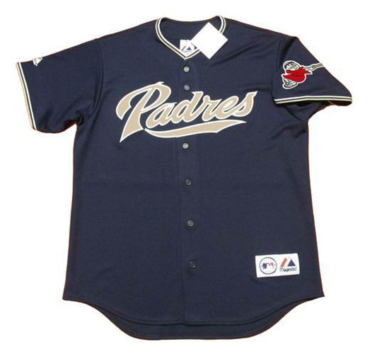 AG SDP 2009 Throwback Alternate Baseball Stitched Jersey, Vintage Baseball Jersey, Retro Sewn Jersey
