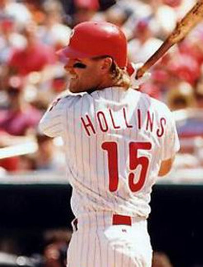 Dave Hollins Philadelphia Phillies 1993 Baseball jersey retro stitched fan gear RTJ01276