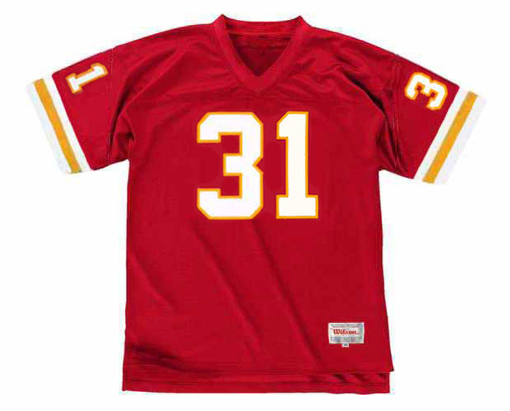 Kansas City Chiefs Priest Holmes 2002 Home Throwback Football Jersey product image