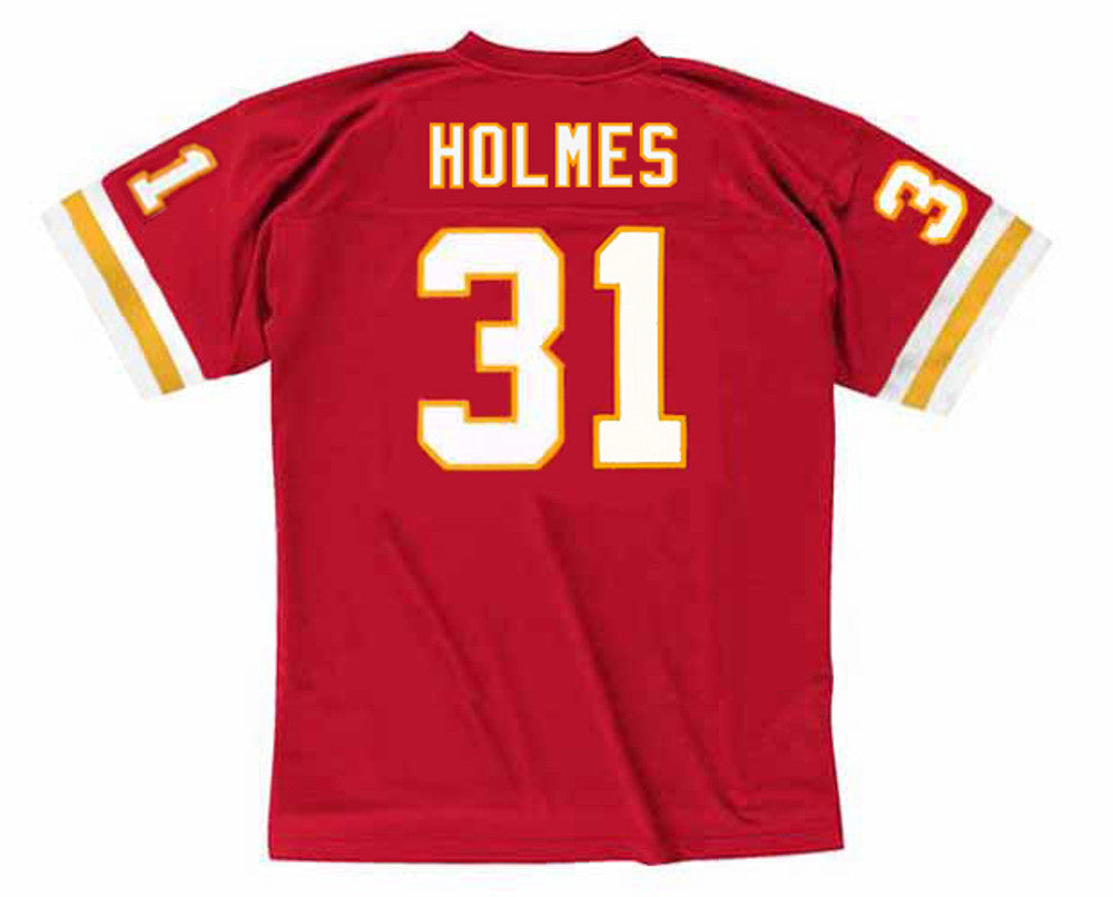 Kansas City Chiefs Priest Holmes 2002 Home Throwback Football Jersey product image