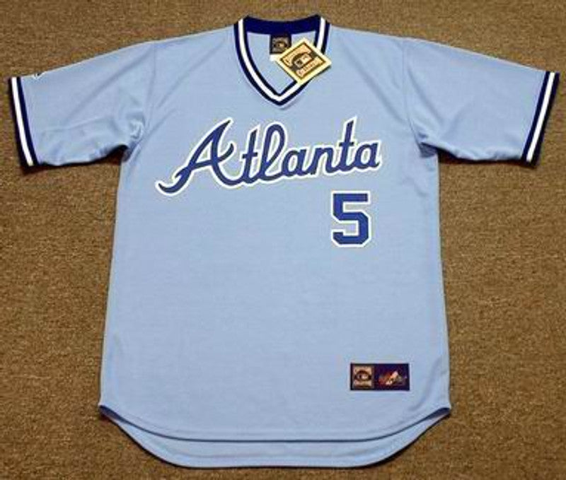 Bob Horner Atlanta Braves 1982 Baseball jersey retro stitched fan gear RTJ01716