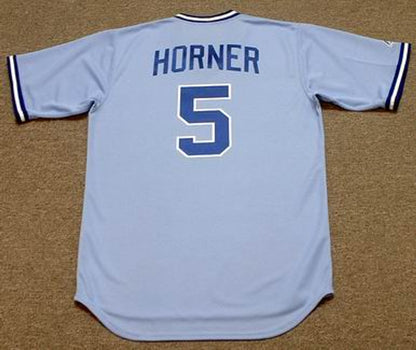 Bob Horner Atlanta Braves 1982 Baseball jersey retro stitched fan gear RTJ01716